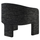 Modway Greer Boucle Fabric Upholstered Accent Armchair - Charcoal-Arrives Fully Assembled