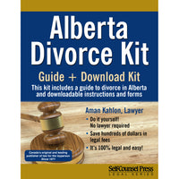 Self-Counsel Press Alberta Divorce Kit [Digital Download]-Self-Counsel Press is the premier source for do-it-yourself law and small business books. Our books, ebooks, and form kits are designed to help you help yourself. All of our legal titles are written by lawyers who practise in the field they are writing about. Our business books are written by experts on the topic. People who have “been there, done that” in the businesses they write about, and know how to clearly and simply describe what they have lea
