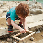 Yellow Door Natural Focus Frames 3-Piece Set-Allows children to frame treasures they have found, to create transient art
