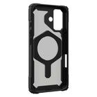 UAG Plasma XTE Compatible with MagSafe Rugged Case for iPhone 17 - Black/Pop Orange-Multiple Customizable viewing angles