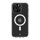 AXS PROShield Plus MagSafe Compatible Drop-tested Clear Case for Apple iPhone 14 Pro - Clear/Frosted-Sleek reinforced corners maximize shock absorption