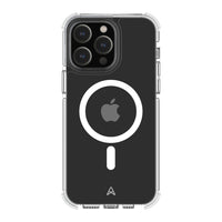 AXS PROShield Plus MagSafe Compatible Drop-tested Clear Case for Apple iPhone 14 Pro - Clear/Frosted-Sleek reinforced corners maximize shock absorption