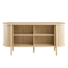 Modway Cadence 63" Curved Sideboard - Oak-10