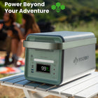 Yoshino B2000 SST Solid-State Portable 2,000W Continuous Power Station-POWER ON THE GO - Truly Portable at 31.3 lbs. this power station is great for camping, emergencies, or overlanding adventures. Features UPS (Uninterruptible Power Supply) backup with a 15W wireless charging pad, app for remote access via Wi-Fi or Bluetooth. Quiet, emission-free, and reliable. Stay connected on the go.