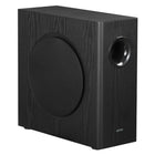 Edifier T5s 8" Long-Throw Woofer 70W RMS Powered Subwoofer with Built-in Amp and 35Hz Deep Bass – Black-Low distortion design: An 18mm MDF (medium-density fiberboard) enclosure minimizes resonance and distortion, resulting in tight, clean, and well-defined bass response