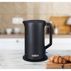 Salton Cordless Electric 1.7 L Kettle - Black- Auto Shut-Off for Safety - Automatically powers down once the water reaches boiling to prevent overheating and ensure peace of mind. 