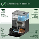 iRobot Roomba Plus 505 Robot with AutoWash Combo-Cleans on command​. Pair with Alexa, Siri, or Google Assistant-enabled devices (Works with Alexa, Siri, and Google Assistant-enabled devices) and schedule a future cleaning, or simply tell it to vacuum the living room, combo clean the kitchen or over by the couch