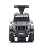 Freddo Jeep Rubicon Foot to Floor Ride-On for Toddlers - Grey-Sturdy and Safe: Made with durable PP tires and seat, this ride-on is built to support up to 55 lb (25 kgs) for safe and long-lasting fun