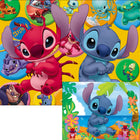 Disney 3D/2D Disney Stitch Puzzle - 63 Pieces-Eye-popping 3D effect with vivid, lifelike depth