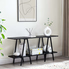 Manhattan Comfort Celine 47.24" Modern Console Table - Black-Recommended for up to a 45" TV