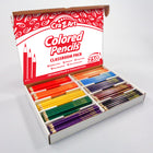 Cra-Z-Art Coloured Pencil Classroom Pack - 10 Assorted Colours - 250 Pack-5