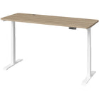 MotionGrey Electric Dual Motor Height Adjustable 165" W Sit-to-Stand Desk - White Frame-MotionGrey Height Adjustable German Electric Dual Motors Sit-to-Stand Computer Home Table and Office Standing Desk - Black Frame with Tabletop (165cmx60cmx2.5cm)