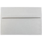 JAM Paper A8 Passport Invitation Envelopes - 5.5" x 8.125" - Granite Silver Recycled - 50 Pack-Colour: Granite 