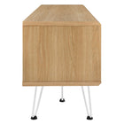 Modway Nomad 59" TV Stand - Oak-Wood Grain Laminate