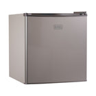 BLACK+DECKER 1.7 cu. ft. Freestanding Mini Fridge with Freezer - Stainless Steel-Convenient Storage: Our small refrigerator with freezer provides storage for leftovers, food, soda, beer, and other beverages with minimal energy (70 watts) and a small footprint