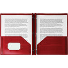 Staples Poly Report Cover - Red-Opaque 0.2mm