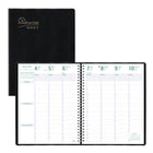 Blueline 2027 Planifi-Action 13-Month 7-Day Weekly/Monthly Planner - 11" x 8-1/2" - Black - French-13-Month: December 2026 to December 2027
