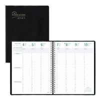 Blueline 2027 Planifi-Action 13-Month 7-Day Weekly/Monthly Planner - 11" x 8-1/2" - Black - French-13-Month: December 2026 to December 2027
