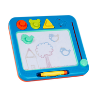 Battat Magnetic Drawing Board-Magnetic Drawing Board: A colourful drawing board that lets kids create over and over again