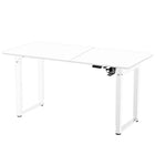 MotionGrey Ergo2 Pro Adjustable Electric Standing Desk with Memory Settings - 55" x 28" - White Top - White Frame-Affordable Pricing - Competitively priced standing desk designed to meet the needs of modern workspaces, offering durable construction, reliable performance, and advanced features typically found in higher-end models