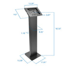 Mount-It! MI-3880B_G10 Anti-Theft Tablet Kiosk for iPad, iPad Air, iPad Pro-9