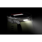 Garmin Venu 4 Smartwatch - 45 mm - Silver with Citron Silicone band-Garmin ecg app: The ECG app uses sensors to record the electrical signals that control how your heart beats. It analyzes that recording to detect signs of an irregular heart rhythm called atrial fibrillation (AFIb)