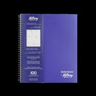 Hilroy Better Notes 1 Subject Notebook – 10.5" H x 8" W – 100 Sheets – Blue-Durable poly cover​