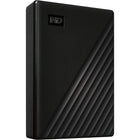 Western Digital 5TB My Passport Portable Hard Drive USB 3.0 - Black-Password protection + 256-bit AES hardware encryption