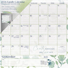 DateWorks - 2026 Calendrier Mural Magnétique Familial 16 Mois - 12 po x 12 po - Chanson Murmurée - Anglais -12,00" x 12,00"