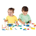 JOVI Plastilina Modeling Clay Baby School Set - 20 Bars/9 Stamps-8
