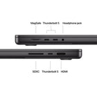 Apple 16" MacBook Pro - M4 Pro - 512 GB SSD - 48 GB Unified Memory - Silver - French-Advanced camera and audio: Stay perfectly framed and sound great with a 12MP Center Stage camera, three studio-quality mics, and six speakers with Spatial Audio with support for Dolby Atmos