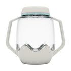 Glo Pals Sensory Jars - Cozy Cloud Grey-Tap to change colours for interactive play