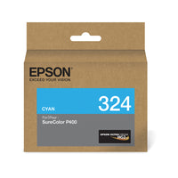 Epson T324 Ink Cartridge - Standard Capacity - Cyan-Cyan