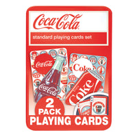 Masterpieces Puzzle Company Coca-Cola Playing Cards Set in Collectible Tin-AGE: 4+