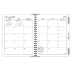 Staples 2026-2027 Medallions Weekly/Monthly Academic Planner - 8-5/8" H x 6-7/8" W - Assorted - Bilingual-Available in a range of colours (colour choice not available for online orders)