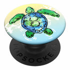 PopSockets PopGrip - Tortuga-Now wireless charging compatible through easy removal of the PopTop