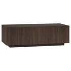 Hudson&Canal Paxton 48"W Rectangular Coffee Table - Alder Brown-A modern contemporary design for your living room, den, and more