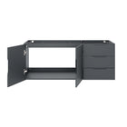 Modway Vitality 48" Double or Single Sink Compatible Bathroom Vanity Cabinet - Grey-9