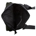 Edition22 Lockpoint Frontal Bag - Khaki-Interior features a zippered pocket and key leash