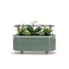 Permasteel Self-Watering Planter Box with Mounting Brackets - Green-Water Level Indicator