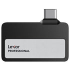 Lexar Professional Go Portable SSD - 1 TB - Black-Cable-free plug-and-play Type-C connector frees you from tangled, cumbersome cables