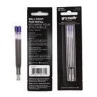 Gry Mattr Ball Point Pen Refill - Blue - 2 Pack-Blue Ink
