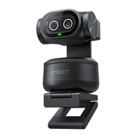 EMEET PIXY 4K AI Dual-Lens PTZ Webcam with Gesture Control-Dual Camera: 4K imaging + AI-Assisted cameras for optimized focus and exposure