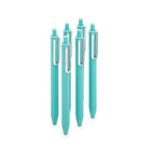 Poppin Gel Luxe Pens Retractable – 0.7mm – Blue Ink – 6 Pack-Poppin's Aqua Retractable Pens matches perfectly with all Aqua Poppin products