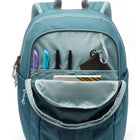 Columbia Buxton Unisex Backpack - Everblue - 26L-Front accessory pocket for quick access