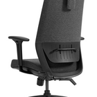 Offices to Go Swift High Back Synchro-Tilter Office Chair with Headrest - Grey-Pneumatic seat height adjustment to raise or lower seat height allowing your feet to rest flat on the floor in order to avoid pressure under your thighs which eases blood flow