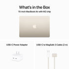 Apple MacBook Air 15.3" - M2 Chip - 256 GB SSD - 8 GB Unified Memory - Starlight - French-1080p FaceTime HD camera for immersive video conferencing to take meetings anywhere