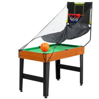 Soozier 5-in-1 Multi Game Table-Enjoy 5 games on one table, easily switching for endless family fun