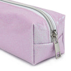 Fashion Stationery Glitter Pencil Case - 8.27" L x 2.17" W x 2.17" H - Pink-Features a polyester lining