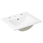 Modway Chaucer 18" Bathroom Vanity - Oak/White-Wood Grain Laminate